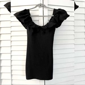 Free People black mini dress
